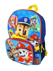 Paw Patrol Backpack 16" & Insulated Lunch Bag Detachable Chase 2-Piece Set