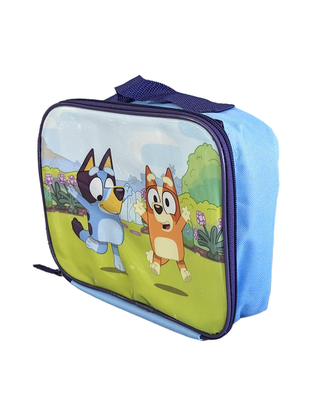 Bluey Insulated Lunch bag w/ 2-Piece Snack Food Container Set