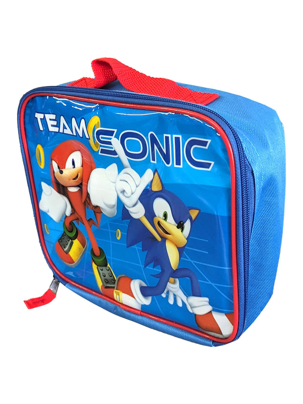 Team Sonic The Hedgehog & Knukcles Insulated Lunch Bag