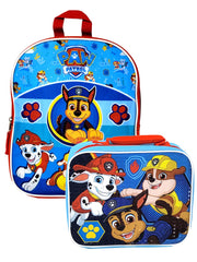 Paw Patrol 11" Mini Backpack Chase Marshall & Nickelodeon Insulated Lunch Bag