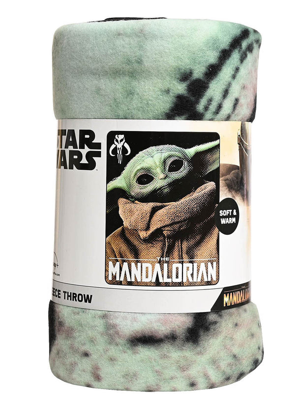Star Wars Baby Yoda Throw Blanket 45" x 60" Mandalorian Grogu Boys Girls