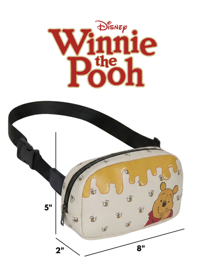 Disney Winnie the Pooh Belt Bag Crossbody Fanny Pack Waist Bag Women