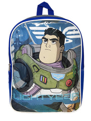 Buzz Lightyear Backpack 15" Disney Astronaut Hero Space Command Toy Story
