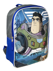 Buzz Lightyear 15" Backpack Disney Toy Story Hero w/ Insulated Lunch Bag Set