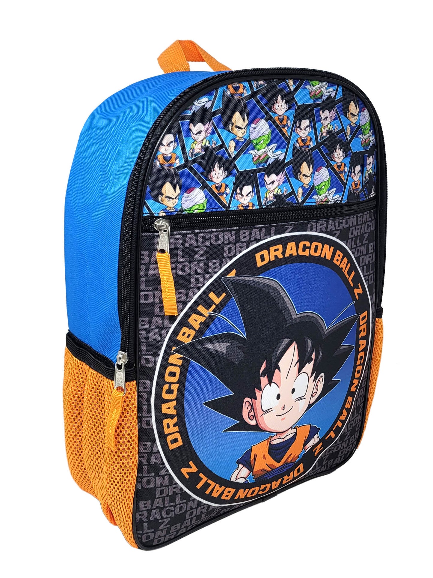 Dragon Ball Z Goku Backpack 16" DBZ Gohan Vegeta Piccolo Gotenks
