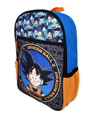 Dragon Ball Z School Backpack 16" Goku DBZ Vegeta Piccolo w/ Pencil Case Set