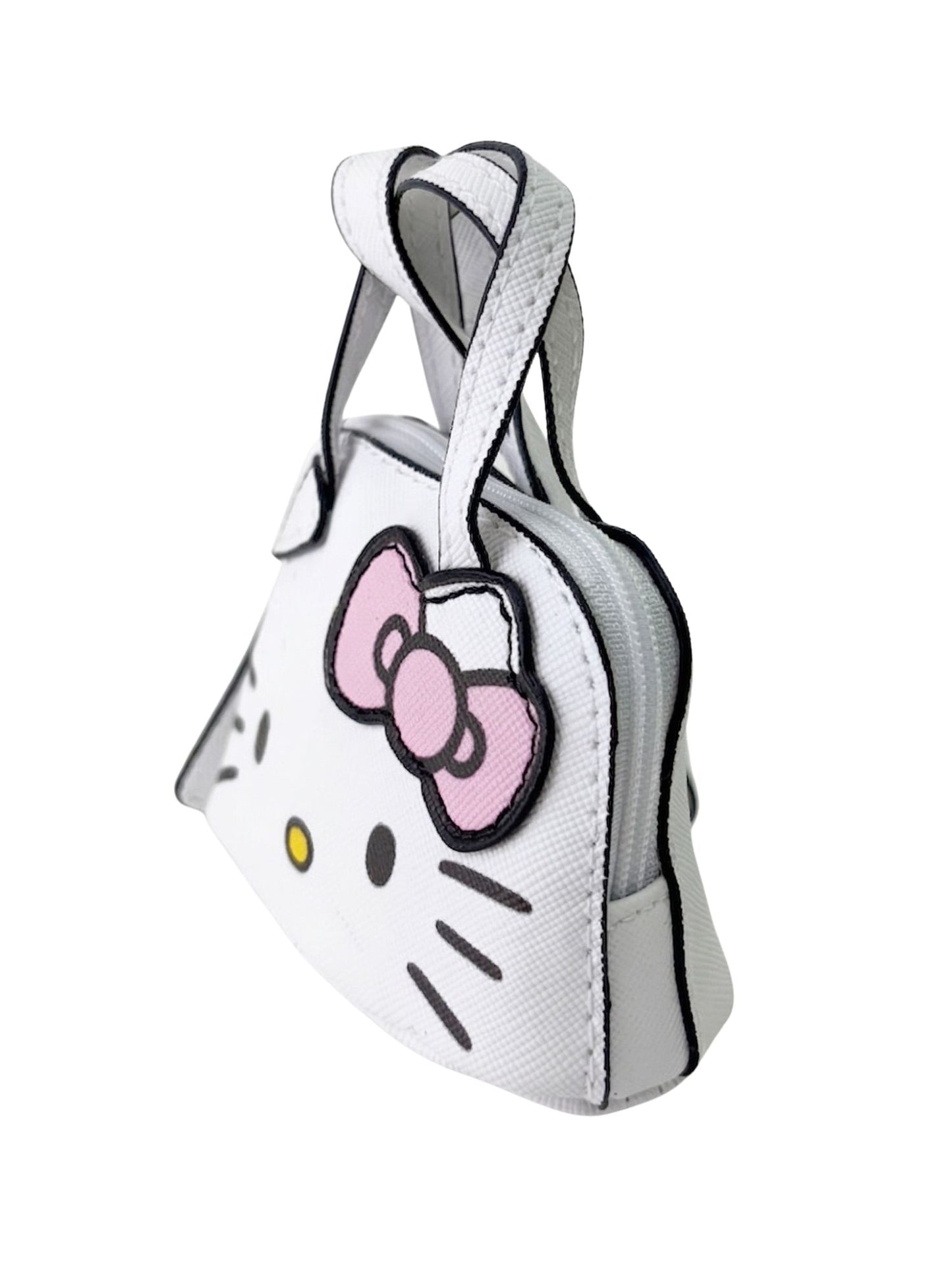 Hello Kitty Mini Bag Charm Coin Purse Tote Bag Accessory Keychain White