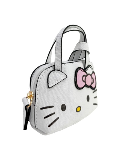 Hello Kitty Mini Bag Charm Coin Purse Tote Bag Accessory Keychain White