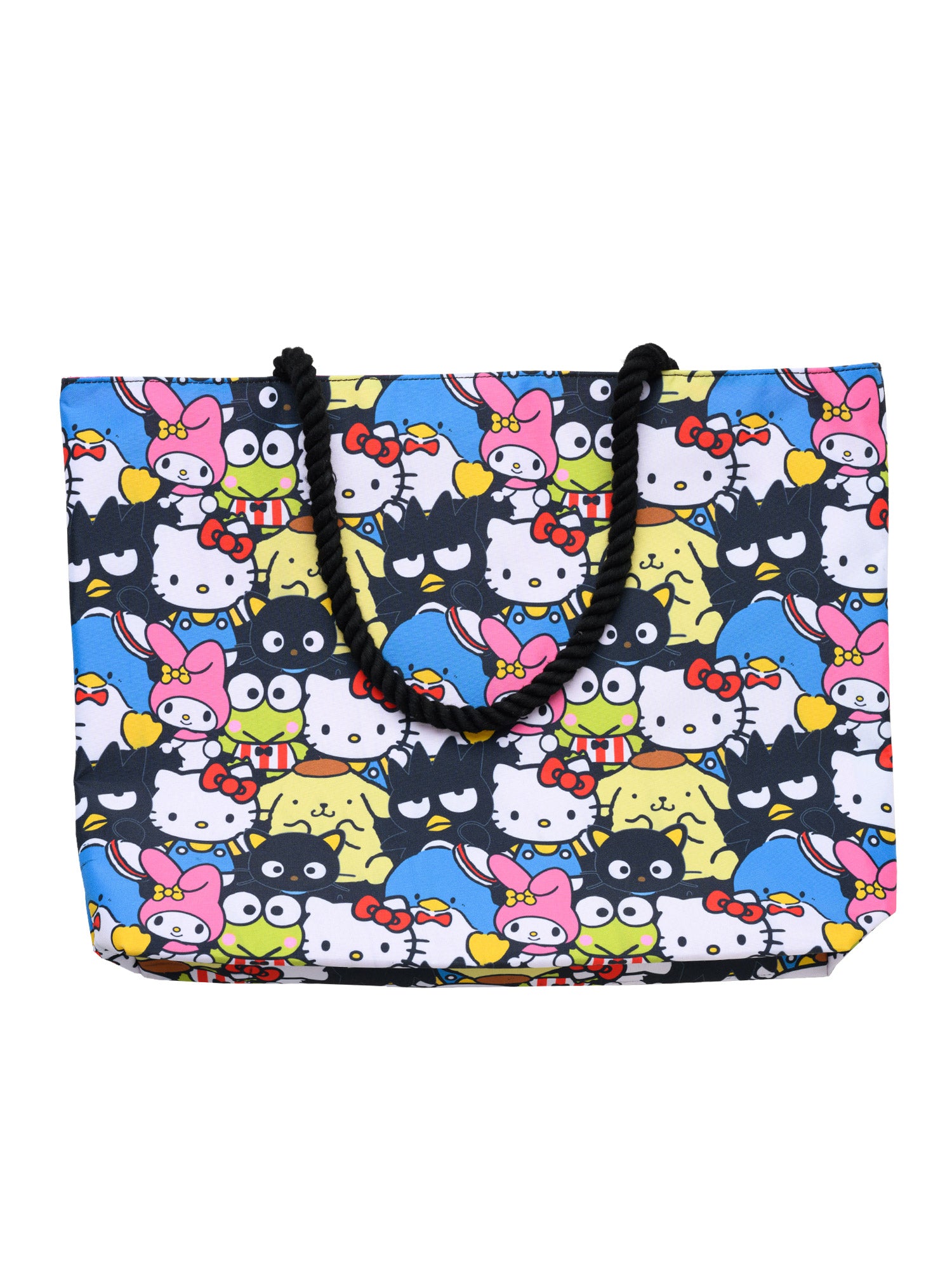 Hello Kitty Tote Bag Beach Carry-on Badtz-Maru Keroppi Chococat Women's Sanrio