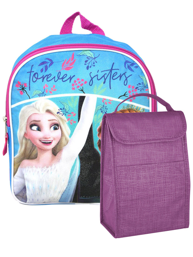 Kids Toys Insulated School 3D Lunch Box with Water Bottle (Frozen 2)