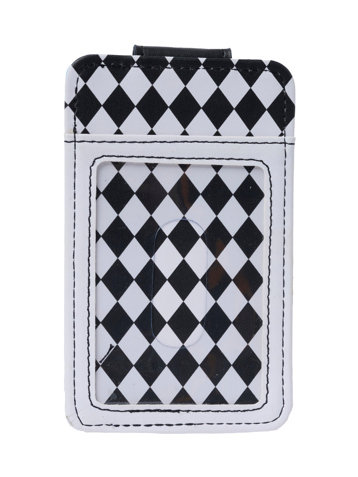 Womens Disney Alice in Wonderland Card Holder Wallet Button Snap Closure