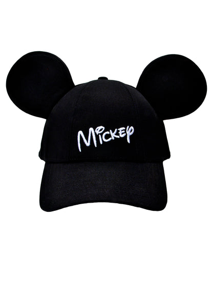 Mickey Mouse Ears Hat and Bifold Wallet 2Pcs Boys Black Blue Red Disney Set