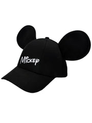 Mickey Mouse Ears Hat and Bifold Wallet 2Pcs Boys Black Blue Red Disney Set