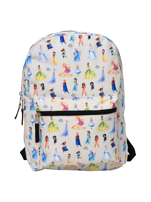 Disney Princesses All-Character Laptop Backpack Deluxe 16" Minnie Durable D100