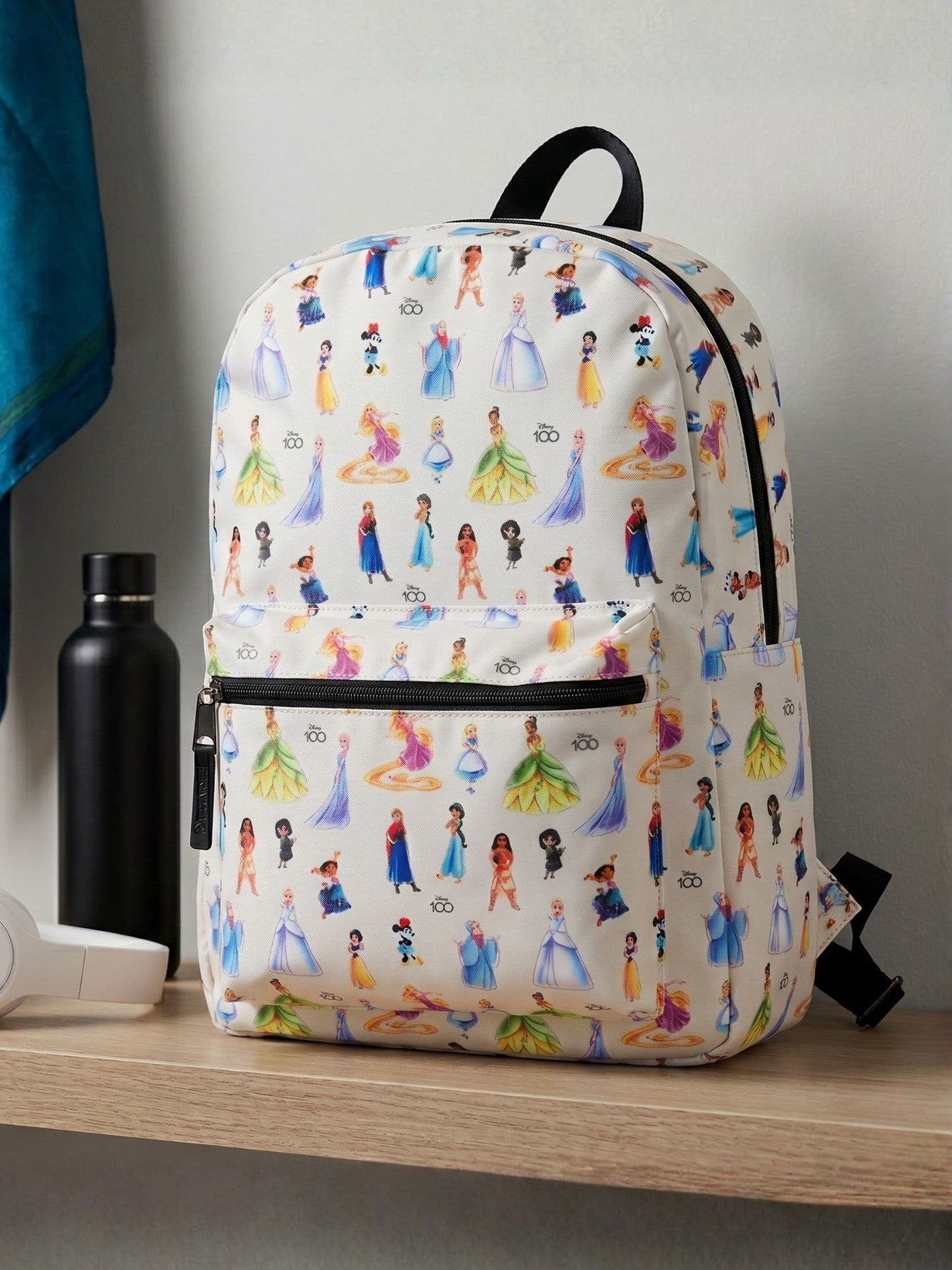 Disney Princesses All-Character Laptop Backpack Deluxe 16" Minnie Durable D100