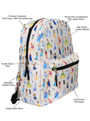Disney D100 Laptop Backpack Deluxe 16" Princesses Minnie Maribel Sleeve Durable