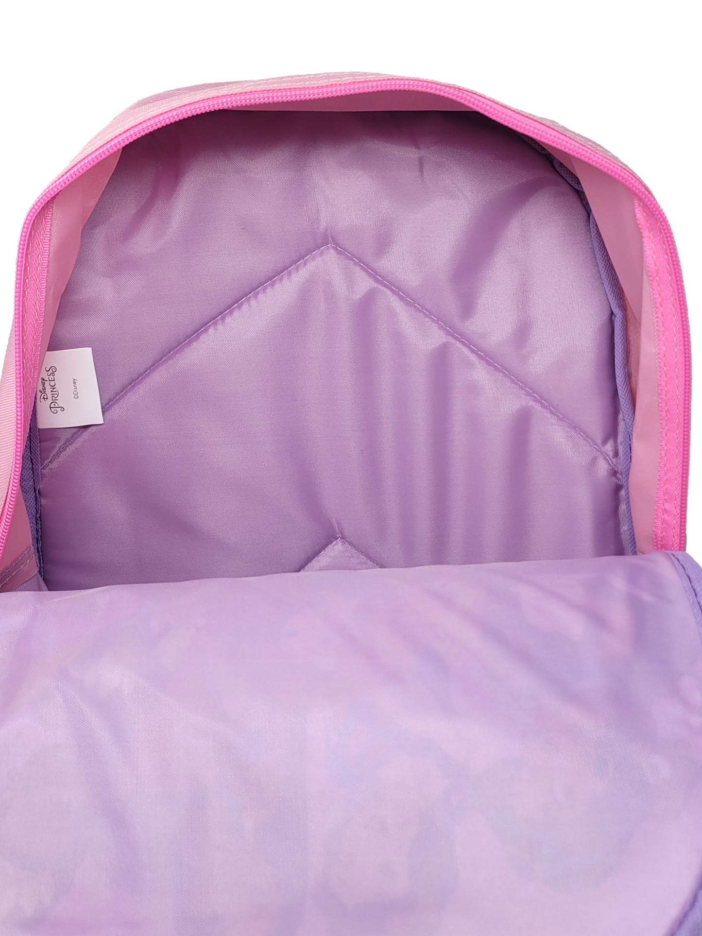 Disney Princesses Backpack 15" Mulan Ariel Mulan Belle Jasmine Girls Kids Pink