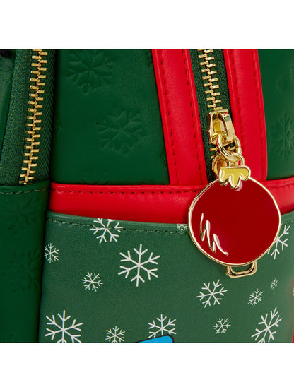 Loungefly x Dr. Seuss How the Grinch Stole Christmas! Tree Light Up Plush Mini Backpack