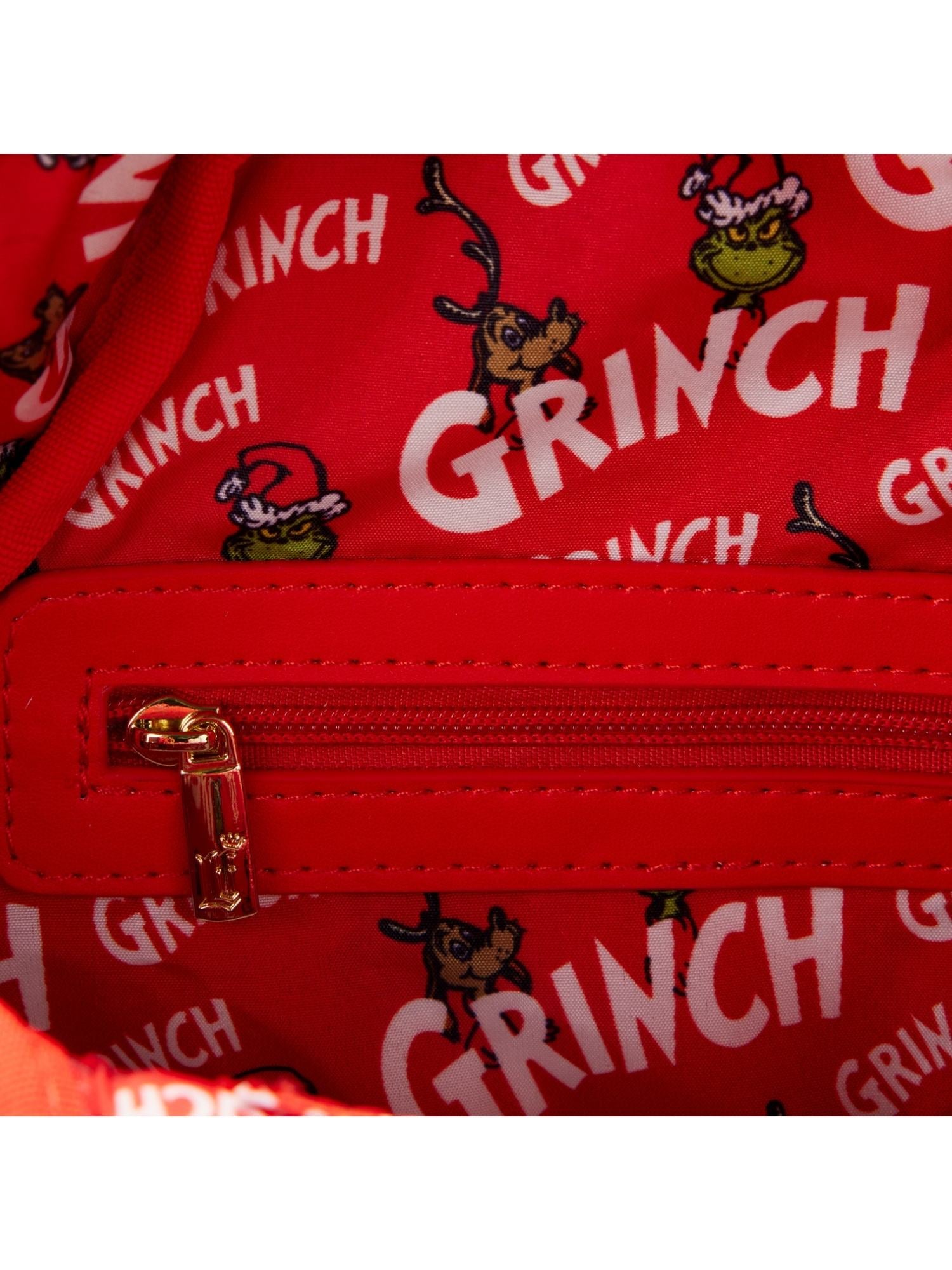 Loungefly x Dr Seuss The Grinch Sleigh Crossbody Bag Purse