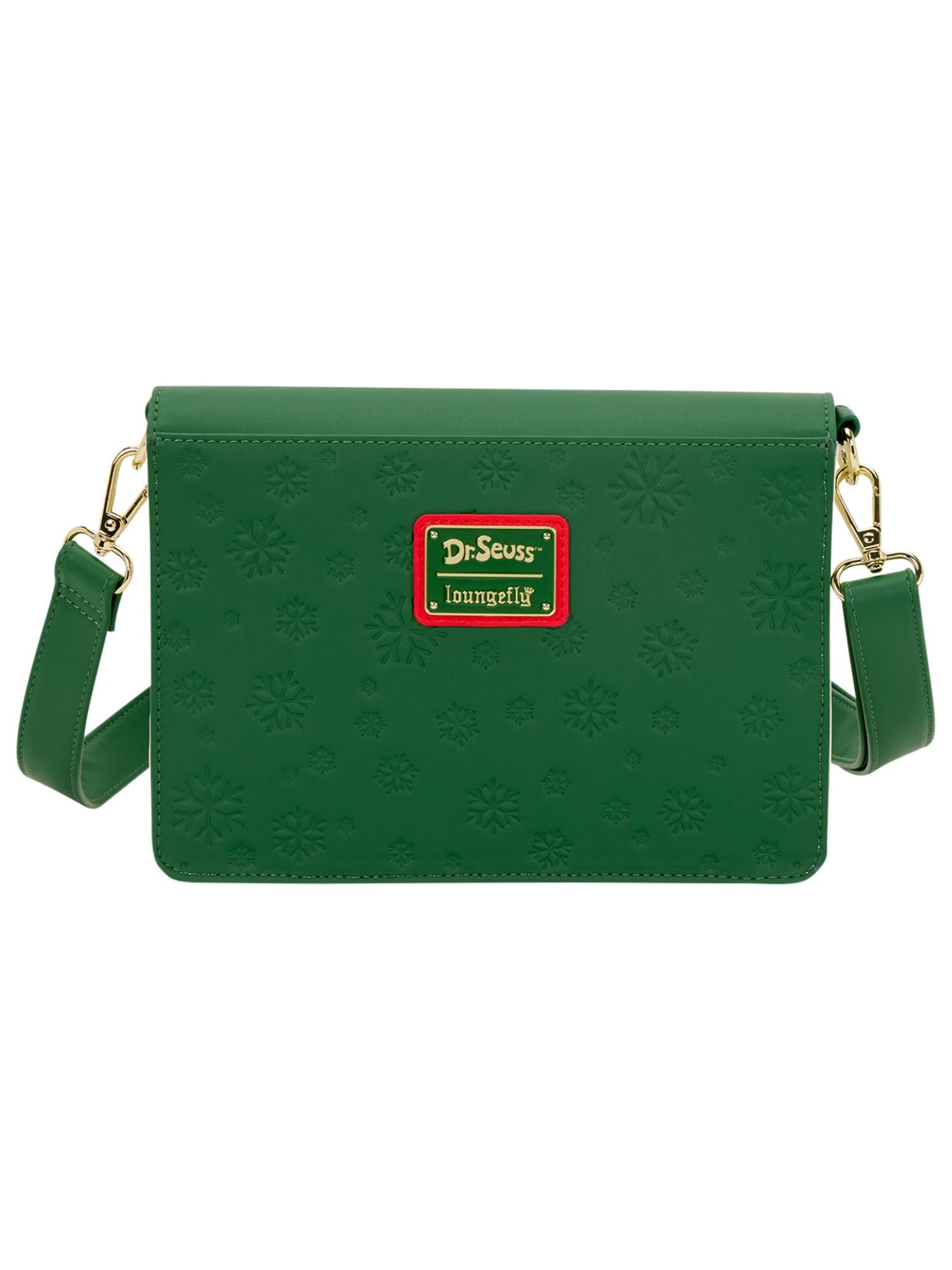 Loungefly x Dr. Seuss How the Grinch Stole Christmas! Holiday Color-In Crossbody Bag