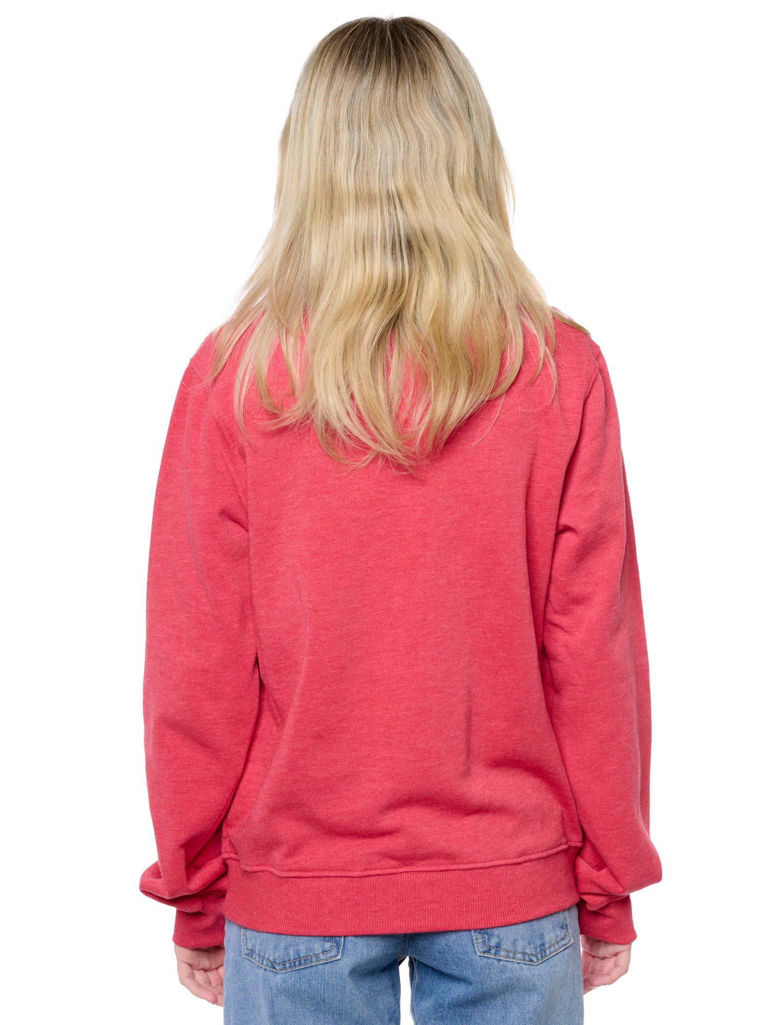 Disney Minnie Mouse Women's Crewneck Sweatshirt Vintage Look Graphic Print Patch