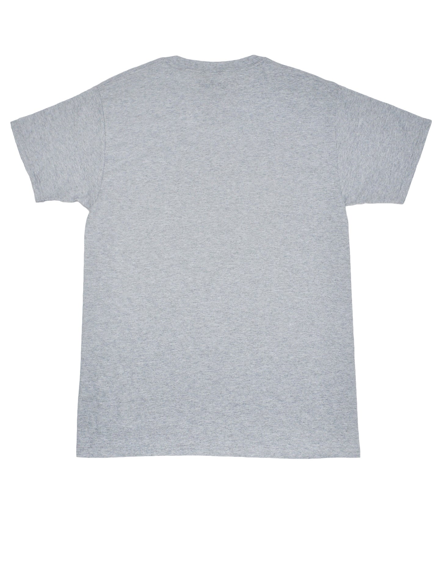Men's Harry Potter Hogwarts Crest T-Shirt Short Sleeve Gray (Size Medium)