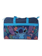 Kids Disney Stitch Duffel Bag 17" Detachable Shoulder Strap Travel Carry-on