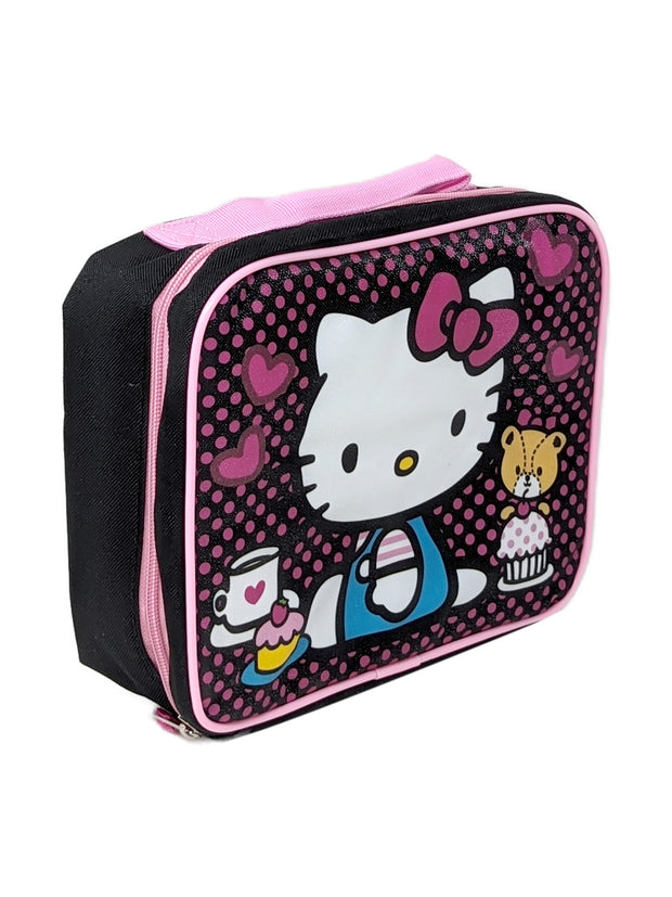 Hello Kitty Insulated Lunch Bag Girls Tiny Chum Cupcakes Hearts