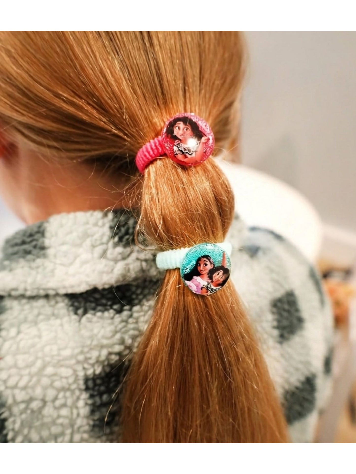 Girls Encanto Hair Accessories Set Hair Ties Clips Bows Maribel Isabella 10-Pcs