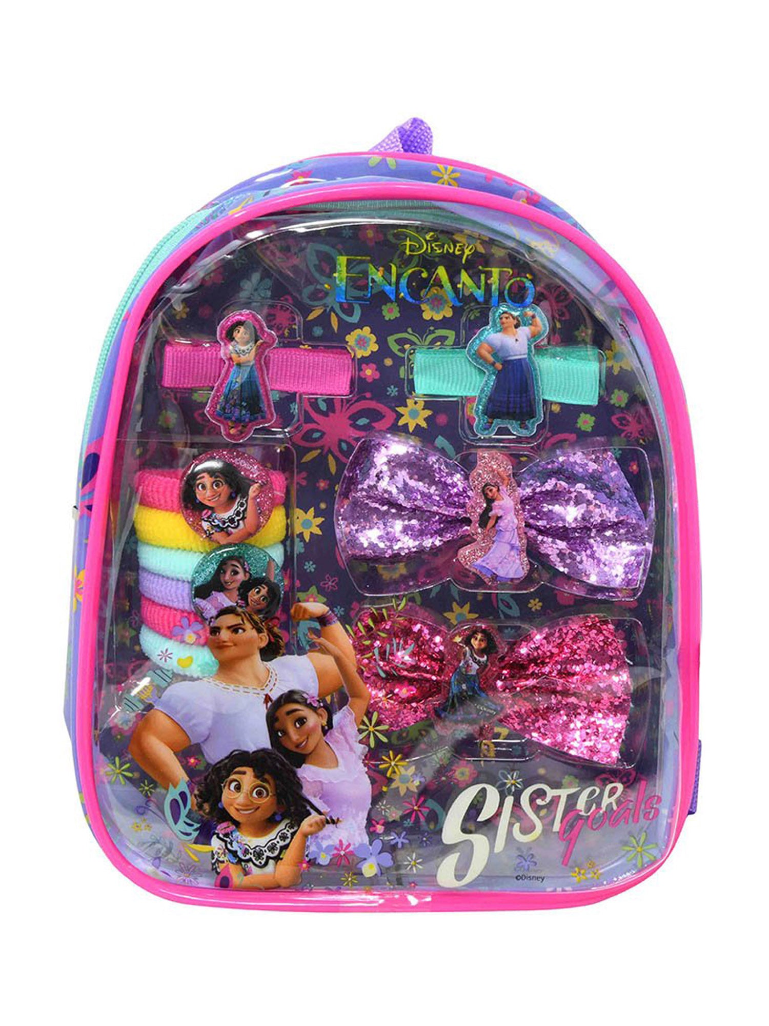Disney Encanto Hair Accessory Set (10-Pc) w/ Hair Brush Mirabel Luisa