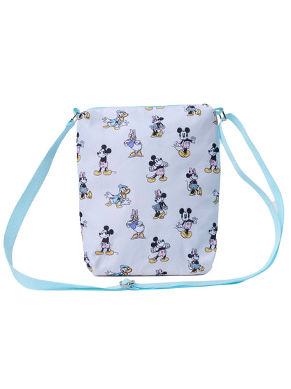 Disney Mickey Mouse Pastel Crossbody Bag Faux Leather Travel Mini Purse Women