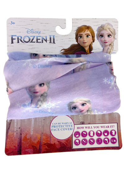 Girls Disney Neck Face Cover 3-Pack Gaiters  Minnie  Elsa Princesses Mulan
