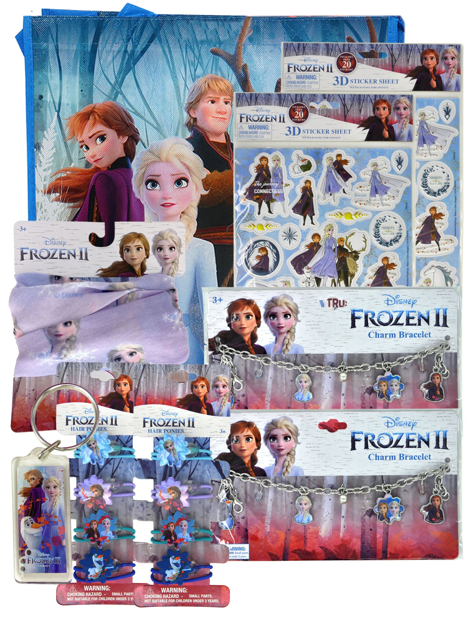 Disney Frozen Elsa Anna 9 PC Hair Sticker Play Gift Pack