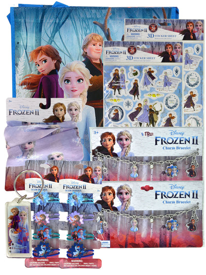 Disney Frozen Elsa Anna 9 PC Hair Sticker Play Gift Pack