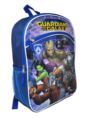 Marvel Guardians Of The Galaxy Backpack 16" Groot Quill  Avengers Blue Boys