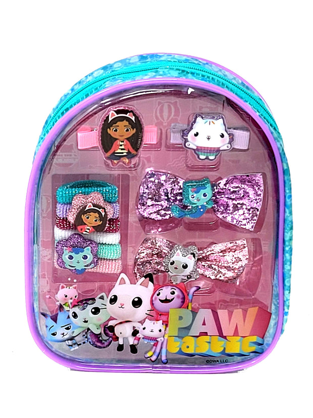 Gabby's Dollhouse Hair Accessory Mini Backpack Girls (10-Pcs)