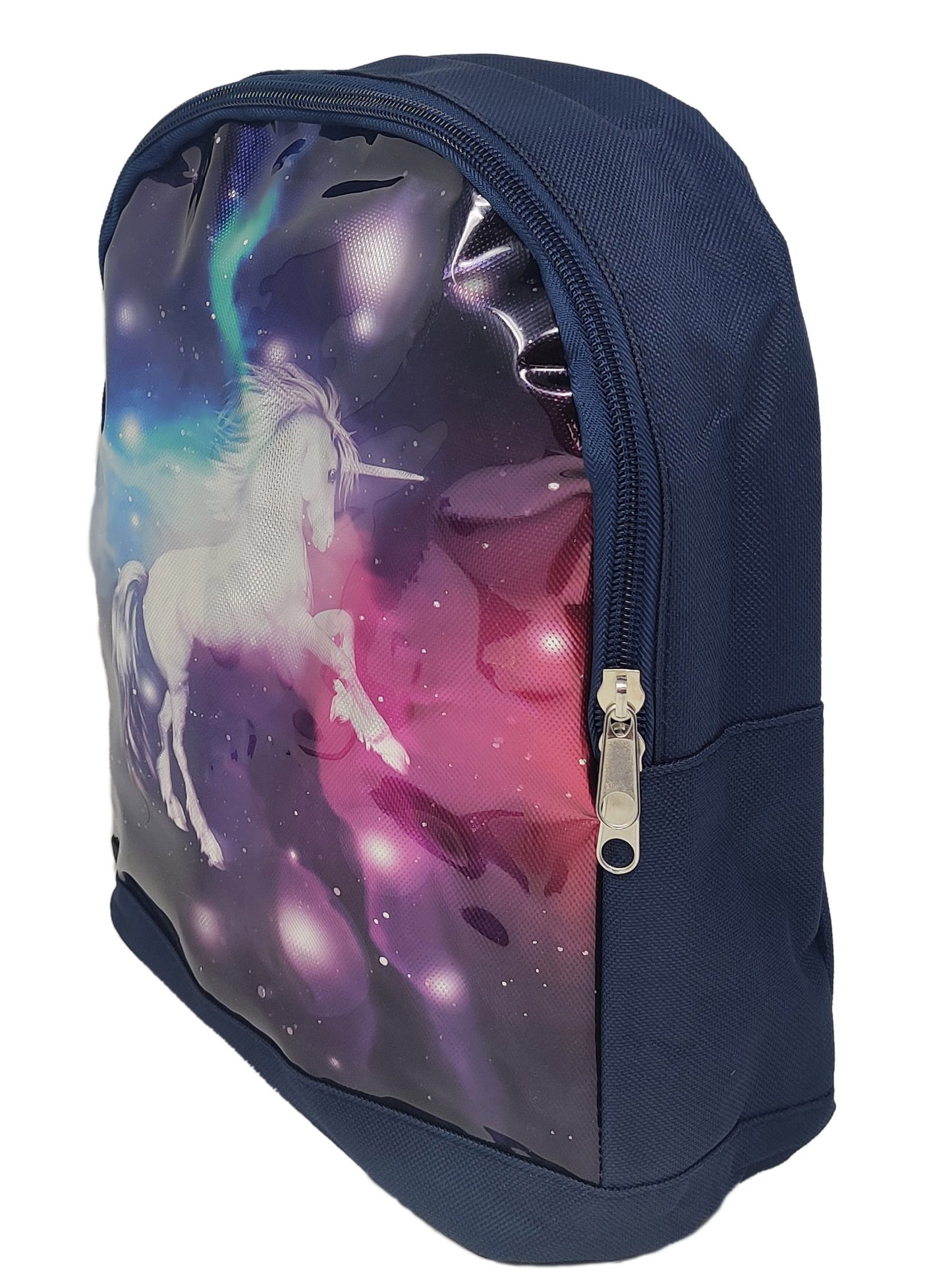 Unicorn Backpack Small 11" Galaxy Universe Stars Glitter Girls