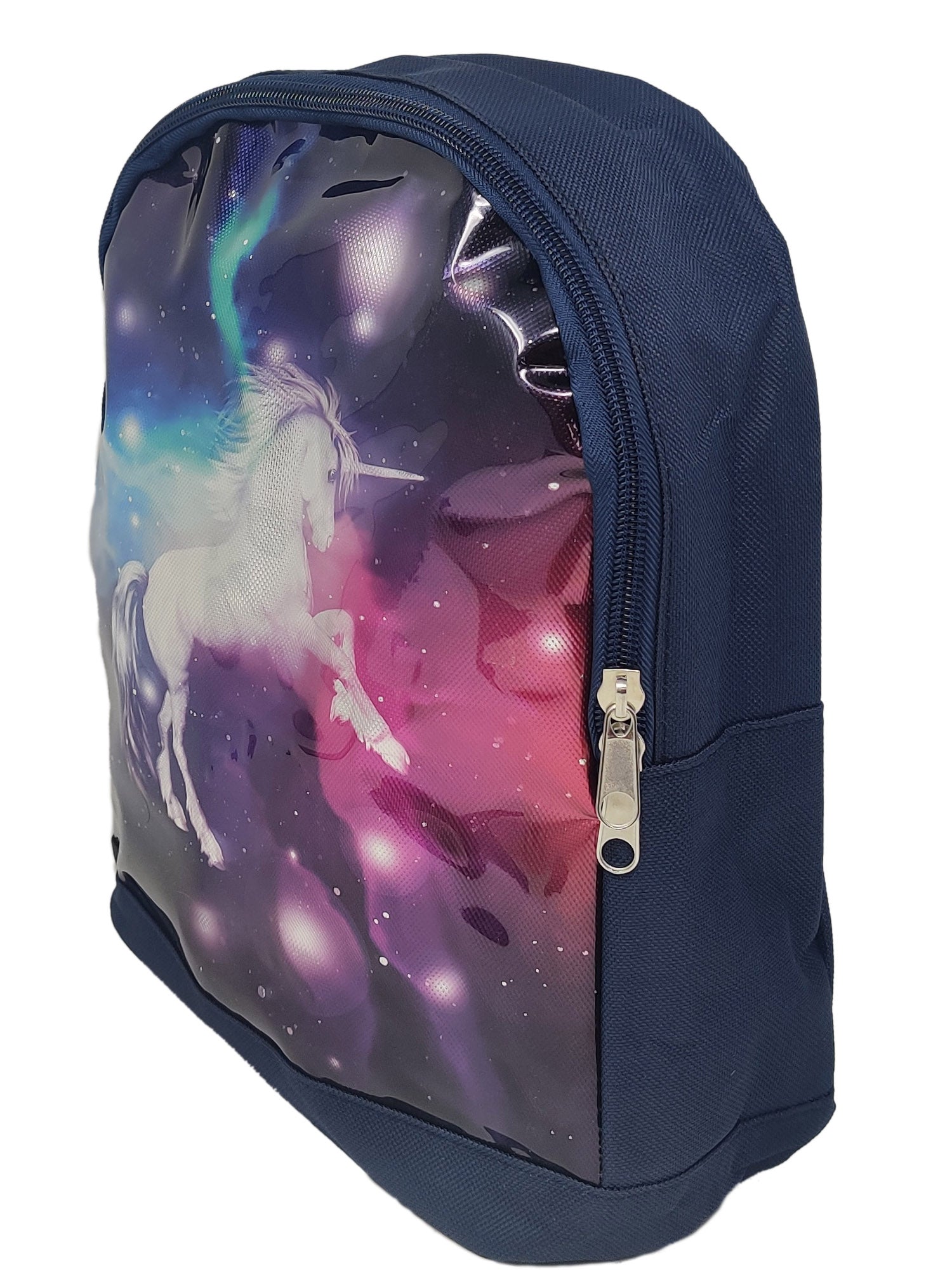 Unicorn Backpack Small 11" Galaxy Universe Stars Glitter Girls