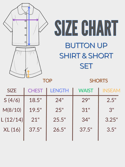 Womens Dr Seuss Grinch Pajamas Button Up Shirt and Shorts 2-Piece Set (Size XL)