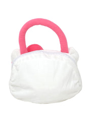 Hello Kitty Head Shaped Plush Handbag Purse Cosplay Sanrio Small 9"