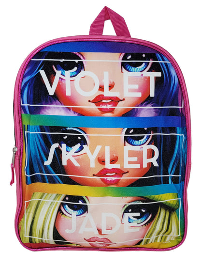 Rainbow High Backpack 16" Violet Skyler Jade Dolls Girls Pink Black
