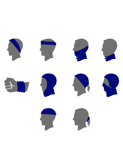 Disney Kids Girls Frozen Elsa 10 Pack All-Over Print Neck Gaiter Lightweight