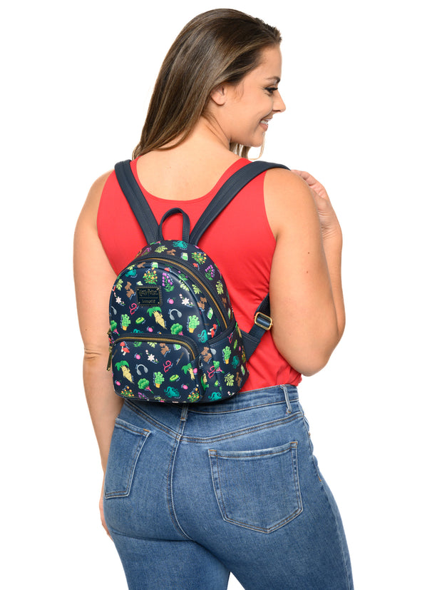 Loungefly x Harry Potter Herbology Mini Backpack Handbag Mandrake