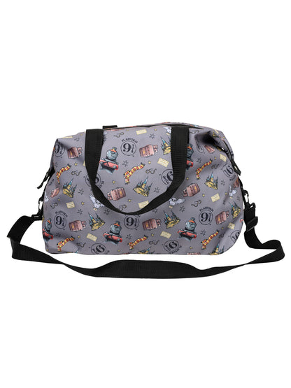 Harry Potter Weekender Duffel Bag Travel Carry-On All-Over Print Hedwig