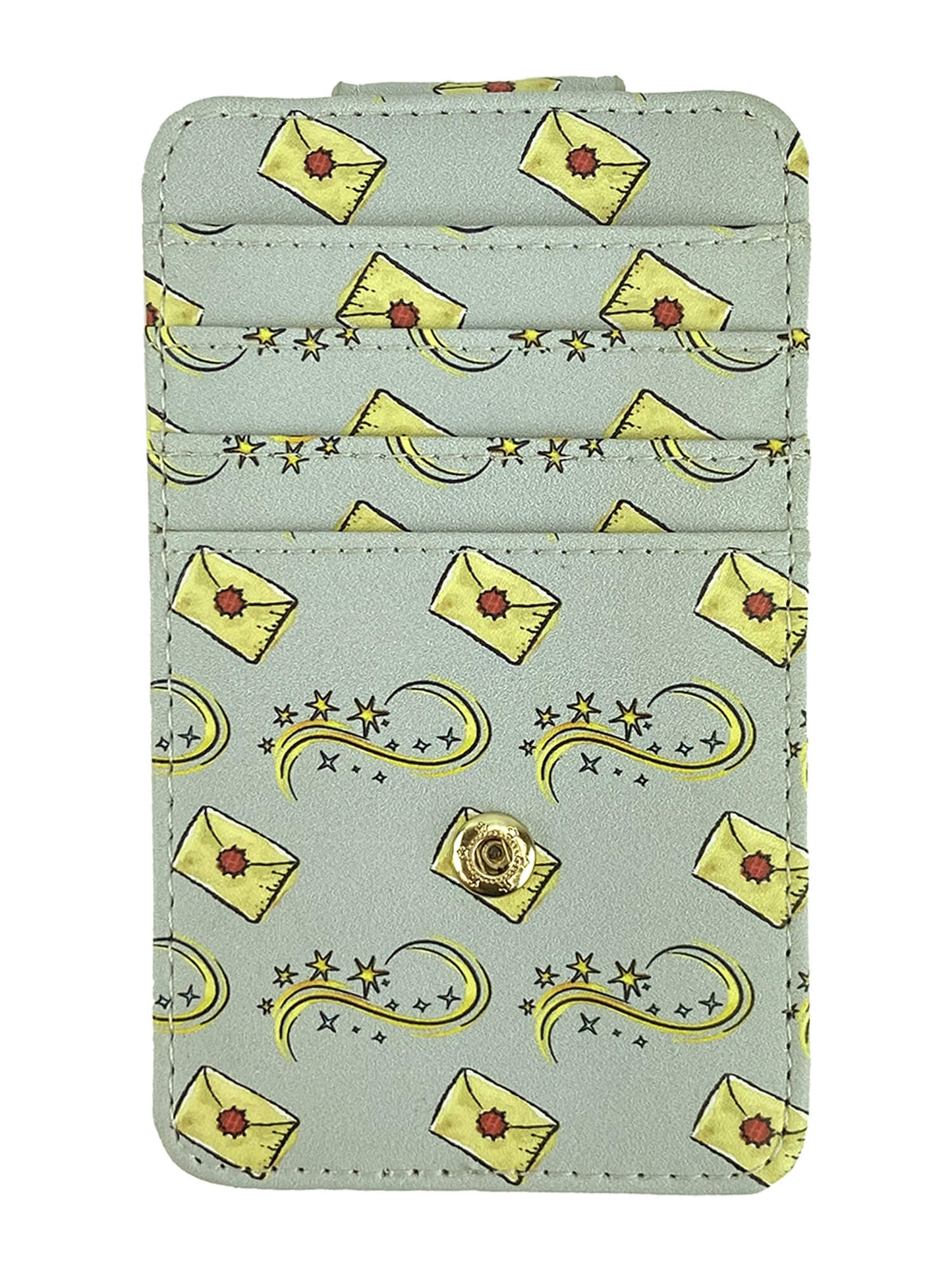 Womens Harry Potter Hogwarts Seal & Hedwig Owl Card Holder Wallet 2 Piece Set