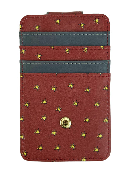 Womens Harry Potter Hogwarts Seal & Hedwig Owl Card Holder Wallet 2 Piece Set