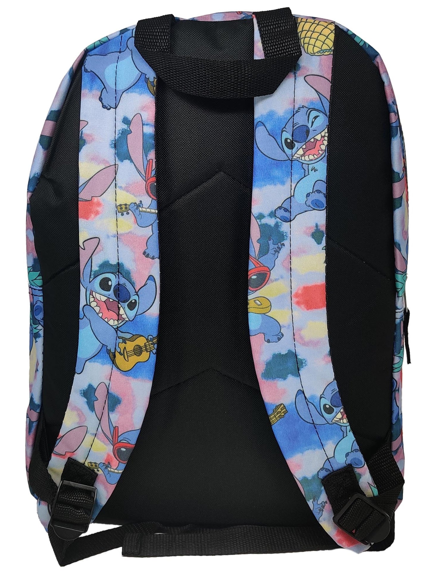 Lilo & Stitch Backpack 16" Teens All-Over Print Pattern Disney