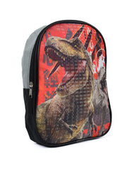 Jurassic World 11" Mini Backpack T-Rex Dinosaurs w/ Sliding Pencil Case Set
