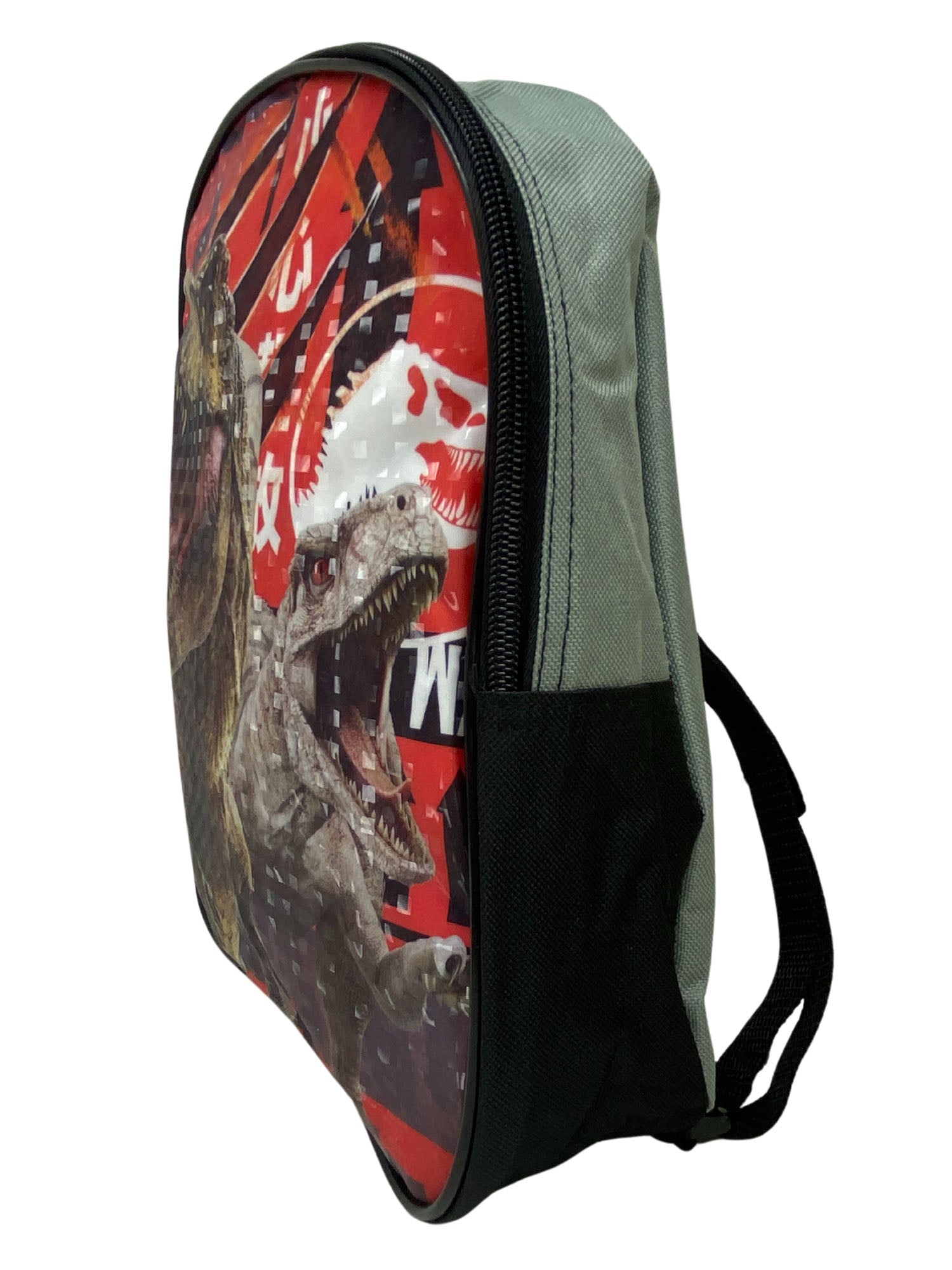 jurassic world mini backpack Jurassic World Dinosaur Mini Backpack T-Rex Red Black Small – Open and Clothing