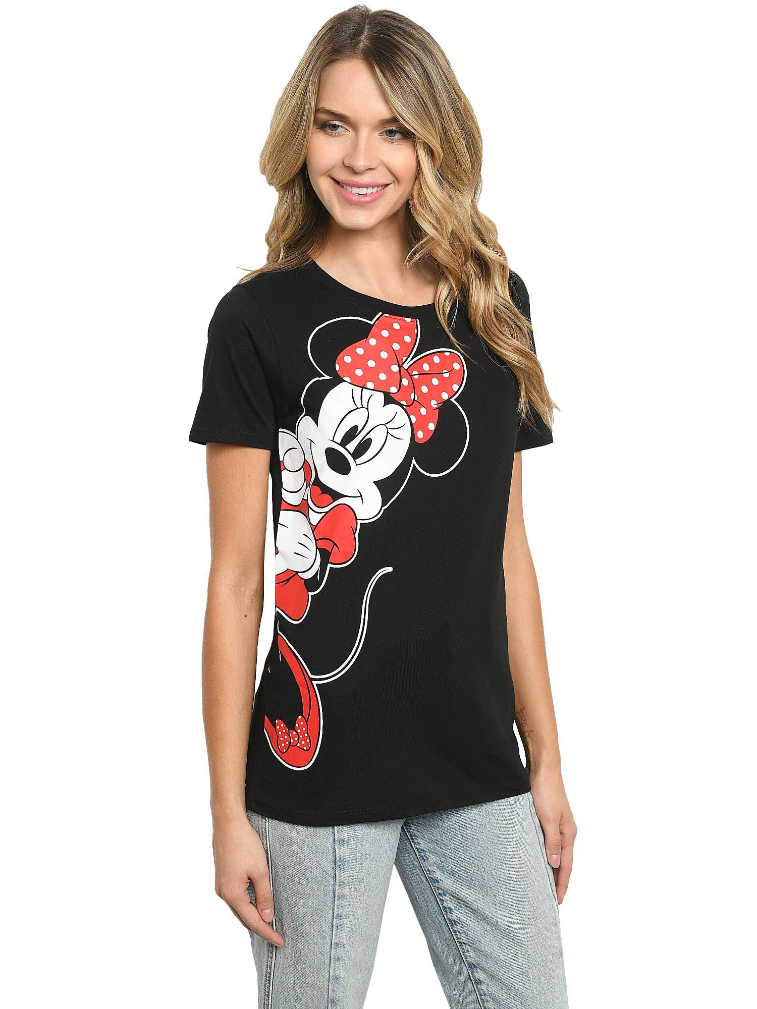 Disney Women Mickey Minnie Mouse T-Shirt & Legging 2-Piece Set (Size Small)